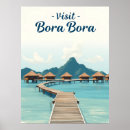 Search for bora bora travel posters Vintage