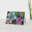 Search for purple hippie flower postcards Green