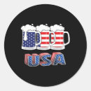 Search for beer drinking stickers Red white blue