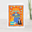 Search for cat hanukkah cards Menorah