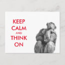 Search for funny chimpanzee postcards Animal