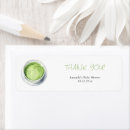 Search for tea cup return address labels Green