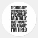 Search for tired stickers Humour