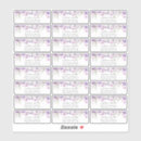 Search for recipient stickers Elegant