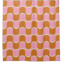 Search for vintage pink shower curtains 60s