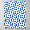 Search for polka dot pattern posters Blue