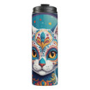 Search for sugar skull travel mugs Cat