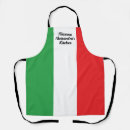 Search for italian restaurant aprons Flag of italy