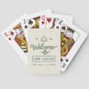 Search for camping playing cards Bachelorette party