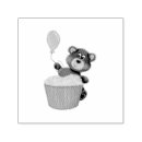 Search for balloon rubber stamps For kids