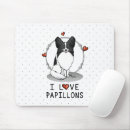 Search for papillon mousepads Funny