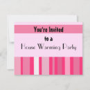Search for decorative stripes invitations Pink