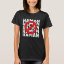 Search for anti costume tshirts Haman