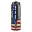 Search for support travel mugs Back the blue