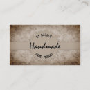 Search for handmade business cards Kraft paper