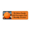 Search for pumpkin orange return address labels Wood