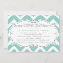 Search for chevron sweet 16 invitations Chic