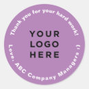 Search for lavender thank you stickers Purple