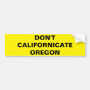 Search for oregon bumper stickers California