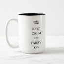 Search for keep calm and carry on mugs crown