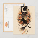 Search for witches broom postcards Cat