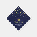 Search for 60th anniversary napkins Gold