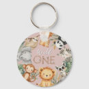 Search for safari key rings Wild one birthday