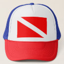 Search for scuba divers hats Flag