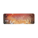 Search for red star return address labels Party