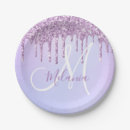 Search for lavender paper plates Glam