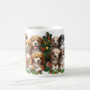 Search for cute puppy art mugs Dogs
