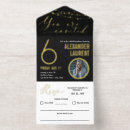 Search for black light birthday invitations Elegant