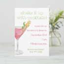 Search for cosmopolitan invitations Pink cocktail