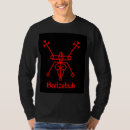 Search for beelzebub tshirts Black