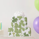 Search for shamrock wrapping paper Floral