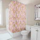 Search for tropical leaf shower curtains Pink