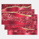 Search for red foil wrapping paper Glitter