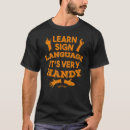 Search for learning tshirts Language
