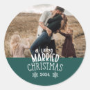 Search for married couple stickers Typography