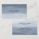 Search for tranquil business cards Peaceful