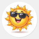 Search for sun cartoon stickers Character