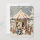 Search for carousel christmas cards Vintage