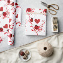 Search for ladybugs wrapping paper Heart