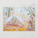 Search for autumn faeries postcards Watercolor