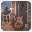 Search for guitar birthday stickers Band