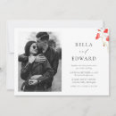 Search for red black white bridal shower invitations Watercolor