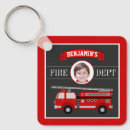 Search for fire truck key rings Fireman