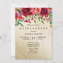 Search for foil quinceanera invitations Rose