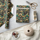 Search for new years wrapping paper Champagne toast