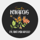 Search for milkweed stickers Save monarch butterflies